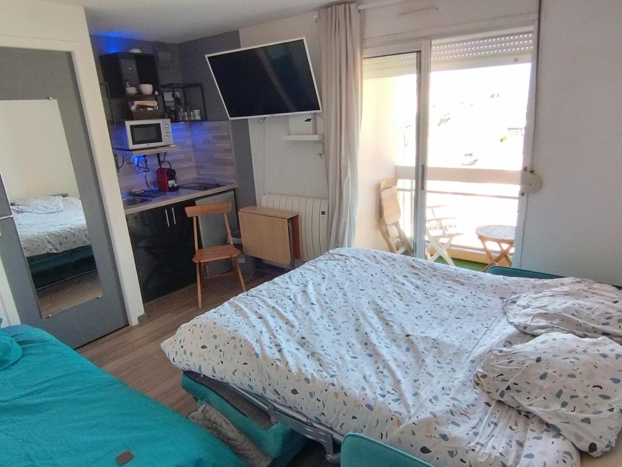 Chez Lilie, Studio Cosy Classe 2 Etoiles Plage De Stella كوسيك الغرفة الصورة
